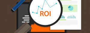 ROI Return on investment marketing content production