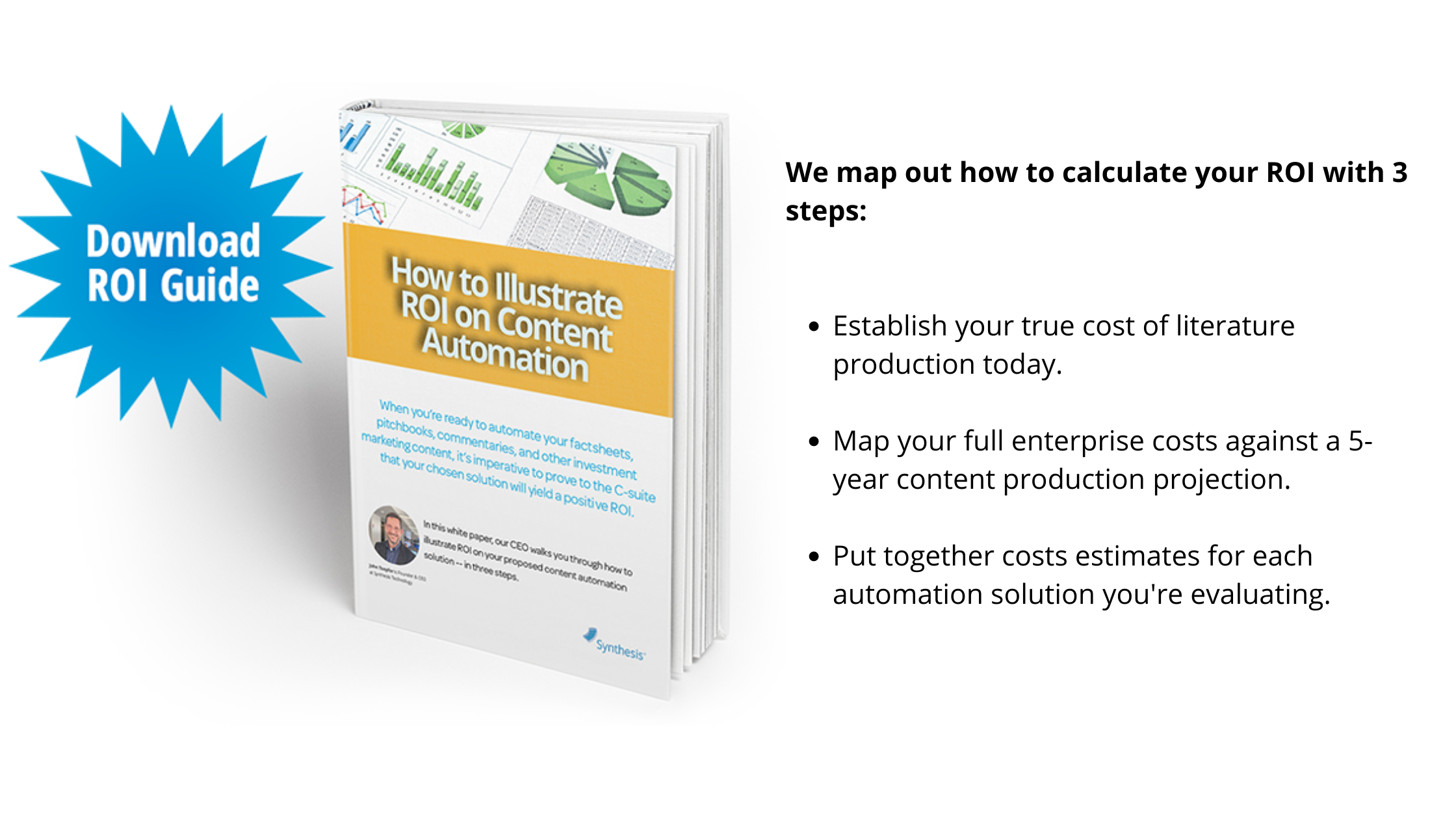 Calculating ROI for asset management content automation Synthesis Technology - lower your factsheet production cost