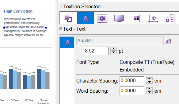  PowerPoint - inconsistency in fonts