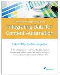 Asset Manager's Guide to Integrating Data for Content Automation